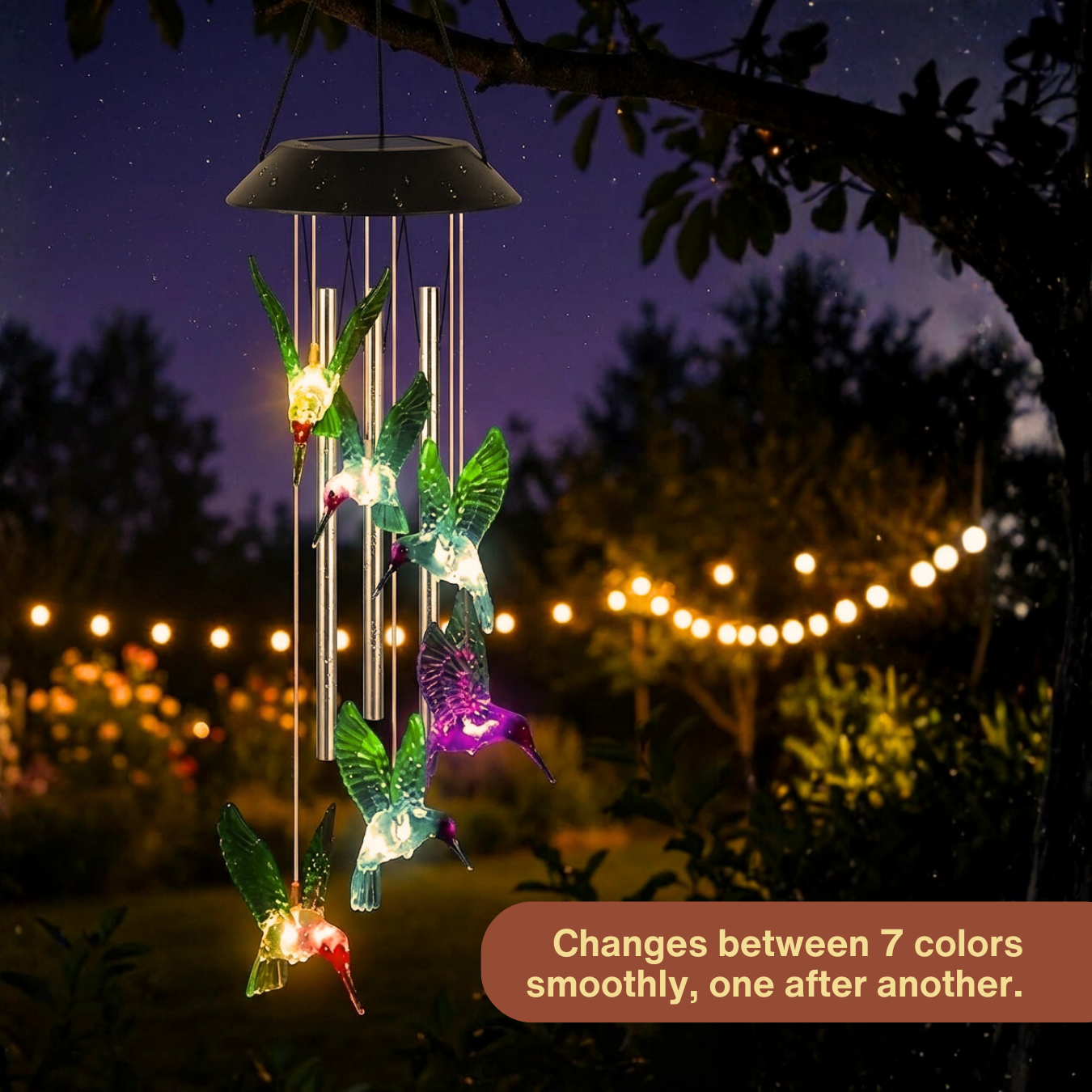 Solar Hummingbirds Chime