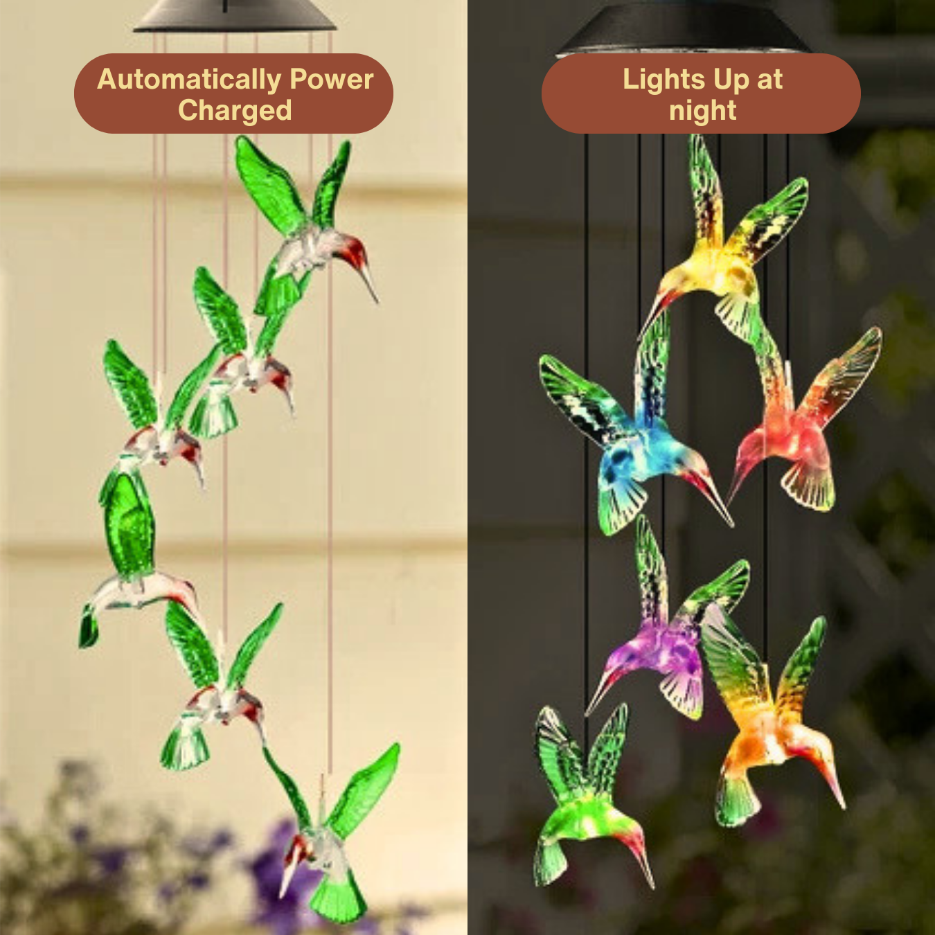 Solar Hummingbirds Chime