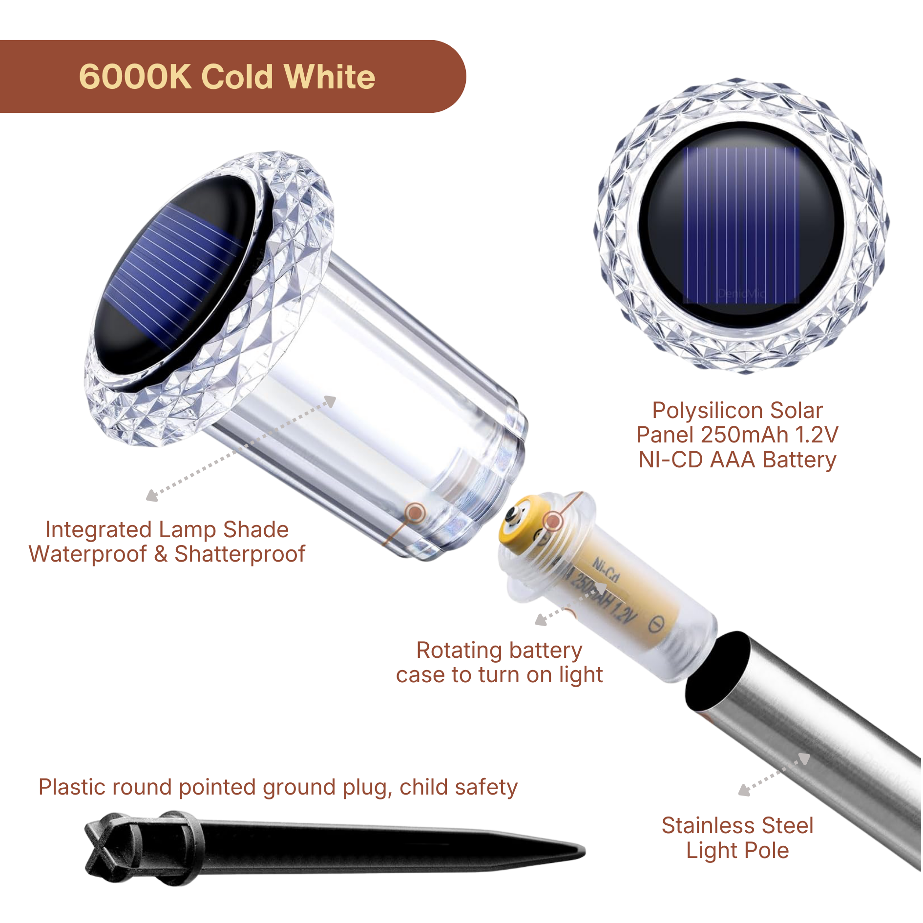 Solar Pathway LED Lights